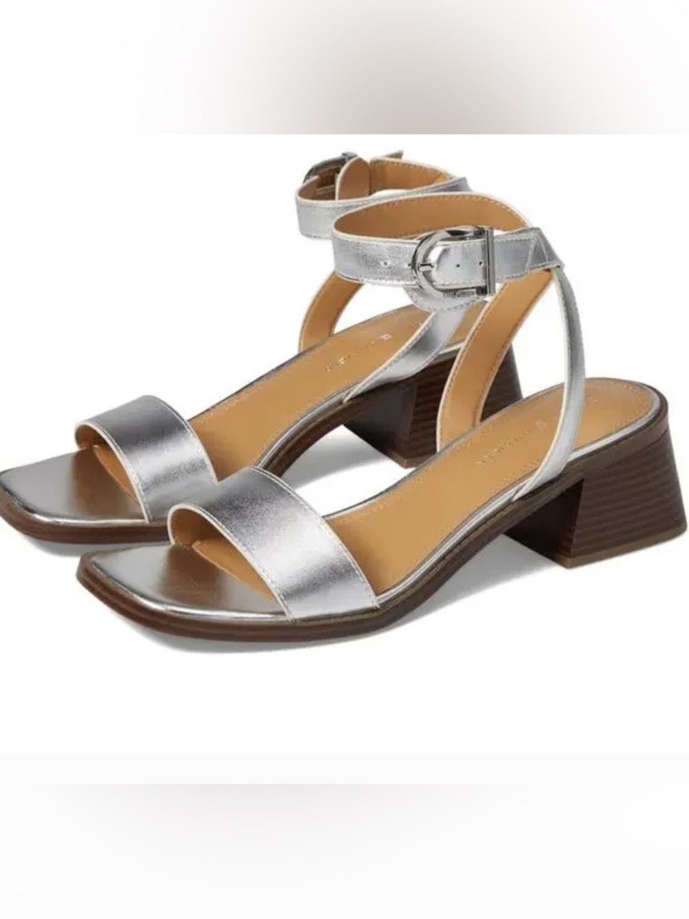 Tommy Hilfiger Women's Tafita Mid Heel Ankle Wrap Sandals Size 9.5M